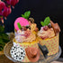 30PCS Miniature Plastic Western Cowboy Cowgirl Hats for Party Decoration