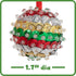 READY 2 LEARN Create Your Own Sequin Ornaments, Set of 6 Christmas Crafts for Kids, All Materials Included