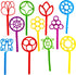 Bubble Wands, Large Assortment, 8" Inches (1 Set)