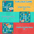 Large Size Kids Toys STEM Board Games - Educational Brain Teasers Puzzles, Preschool Learning Montessori Maze Gifts Age