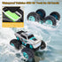 612, Waterproof Amphibious Remote Control Truck for Kids, Gyroscope Self-Balancing Monster Truck with Wheelie Stunts