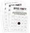 30 Pack Minimalist Office Party Find Someone Who Game - Team Meeting Activities for Coworkers, Work Happy Hours