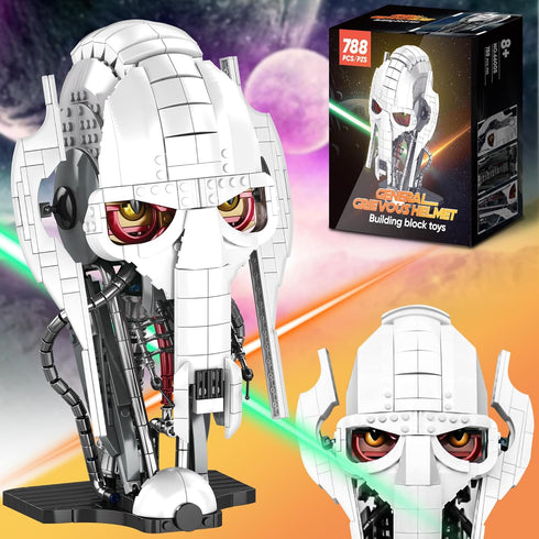 General Helmet Building Set, Classic Building Blocks Model for Home Ornament Decorations