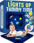 SplashEZ Lights Up Tummy Time Water Mat for Babies, Large Baby Water