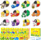12 Air Dry Clay for Kids Air Clay Art Kits Box Animals Theme Air Dry Modeling Clay Kit w/Sculpting Tools& Step-by-Step