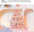 Birthday Irregular Puzzles for Adults - MOMIBOOK 481 Pieces Birthday Cake Cabin Jigsaw Puzzle