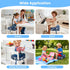 omedecal 4" Toddler Booster Seat for Dining Table Kitchen Chair, Kids Booster Seat with Non-Slip Bottom and Adjustable
