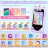 Kids Phone Toy Gift for Girls Age 3-8 - Toddler Smart Phone Dinosaur Learning Toys with Educational Games and Music