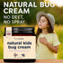NaturallyMum Natural Bug Cream for Kids & Babies - Skin Soothing Formula with Zinc