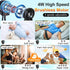 2-Pack 12 AMTIFO Stroller Fan for Baby: USB Rechargeable, Quiet, Adjustable & Portable - Ideal for Stroller, Crib, Car