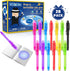 GIFTINBOX Invisible Ink Pen, 28PCS Spy Pen for Kids with UV Light Magic Marker for Secret Messages