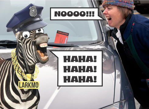 Fake Parking Tickets Prank - Qty 25 Joke Violation Parking Gag, Funny Pretend Police Traffic Citations