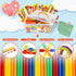 Ggiibro 800Pcs Straw Constructor STEM Building Toys for Kids with Storage Box