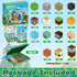 Magnetic Blocks-100PCS Magnetic Building Blocks, Stacking Magnetic Tiles, STEM Montessori Sensory Toys for Ages 3-10