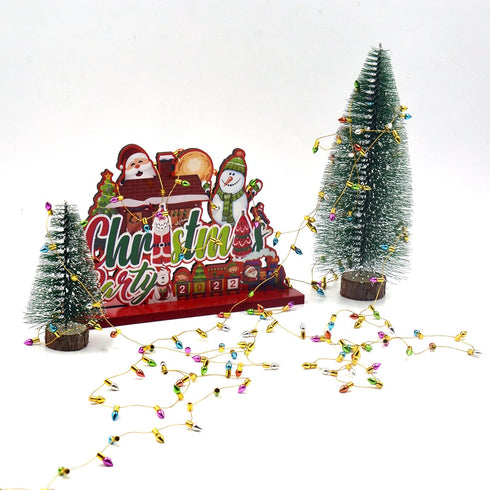 Fake Light String Christmas Decoration for DIY Dollhouse Decor