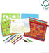 Melissa & Doug Created by Me! Stencil Art Coloring Activity Kit, 170+ Designs, 6 Markers, 2 Crayons, Paper