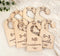 HOUISM Beautiful Baby Closet Dividers for Clothes Organizer - Wooden Double-Sided Gender
