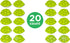 Neat Solutions Tee N Toss Turtle, Multi, 20 Count, One Size, 0+ Months