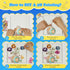 DIY Vase Mosaic Painting Kit, DIY Mosaic Arts and Craft Kits with Vase Flower Mosaic Accessories, Handmade Sticker
