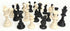 WE Games Complete Tournament Chess Set with Plastic Pieces, Green Roll-up Board & Travel Bag