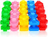 Jumbo Nuts and Bolts for Toddlers - 40 Pcs Screw Toys with Storage Tote and Book - Occupational Therapy Shape Sorter