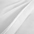 TL Care Fleece Blanket with Silk-Like Satin Trim, 30" x 30", White, Soft & Cozy for Baby Carrier