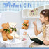 HyDren 18 Pack Bear Stuffed Animals - 10 Inch Plush Bears with Bow Tie for Baby Shower Birthday Party Favors (Beige,