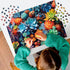 2 Pack Jigsaw Puzzles for Adults - 1000 Pieces - Succulents and Mushrooms - Difficult DIY Game Toy