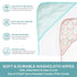 Set Pack 2, Spasilk Extra Plush Hooded Towel for Babies, Soft Terry with Muslin Printed Hood, of Pink Corals