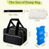 Pack, Momcozy/Elvie/Willow, 9 Breastmilk Cooler Bag with Ice Wearable Breast Pump Storage Bag, Insulated Bottle Travel