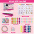8-12 6 7 9 10 11 Set IQKidz Friendship Bracelet Making Kit - Make Bracelets Craft Toys for Girls Age yrs, Cool Birthday