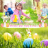 OCTERIC 360Pcs 2.3" Easter Eggs, Fillable Pastel Colors Plastic Easter Eggs Empty for Easter Hunt, Easter Basket