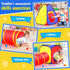 Kids Play Tent with Ball Pit, Crawl Tunnel, and Castle Tent, Pop Up Playhouse for Boys and Girls Indoor and Outdoor