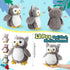 12 9.06 Inch Jenaai Pcs Owl Plush Stuffed Animals for Babies Soft Plush Toy Stuffed Owl Wizard Party Favors for Kids