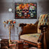 Day of The Dead Sugar Skull Puzzles for Adults 1000 Pieces, Halloween Flower Skeleton Puzzle