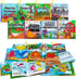 Dr.Rapeti Soft Cloth Baby Books, 8-Pack Washable Crinkle Books for Infant Toddler Learning Gifts