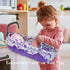 Cozy 14" June Garden Dream Doll Bassinet - Baby Doll Portable Carrier - Fits for American Girl Dolls up to - Soft