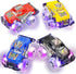 ArtCreativity Light Up Monster Trucks - 2 Toy Truck Set for Boys & Girls, Monster Trucks for Ages 3-6, Easter Gifts
