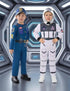 8In1 Set-Astronaut/Police Spooktacular Creations Boys DressUp Costumes, Career RolePlay Muscle Costumes for Hallow Xmas