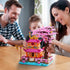 Set 14+ 1810PCS DIY Sakura Tree House Micro Building Blocks for Women Adult, Japanese Cherry Blossom Treehouse Ideal