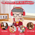 Yrlisfon 8-Piece Set 17cm Set Dolls Clothes(NO Doll), Dolls Cute Outfit Accessories, Small Clothes for Doll, Gift