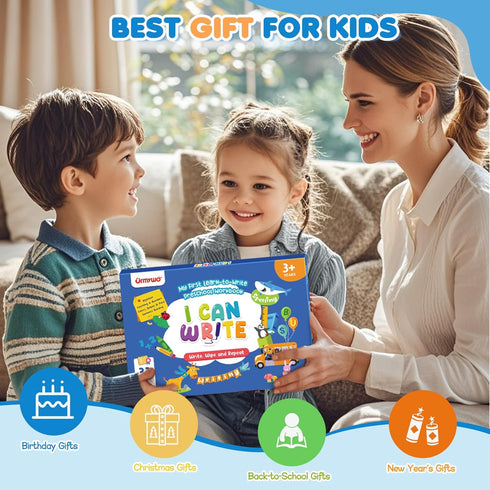 2 3 4 5 Preschool Learning Activities Kindergarten Workbooks, Toddler Alphabet Learning Educational Toys for Year Old