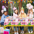 3Pcs Super Brothers Adventure Party Tablecloths, 108 x 54 inches, Video Game Theme for Birthday Decoration