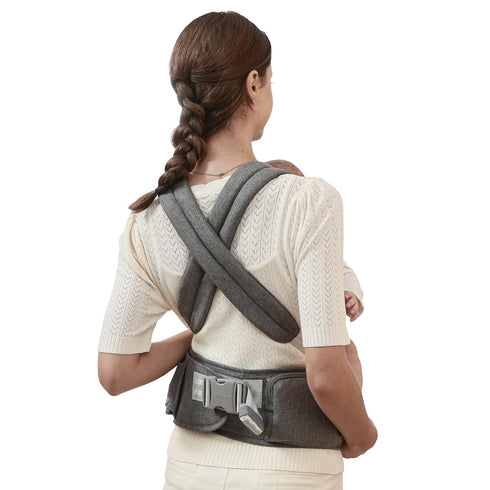 SUNVENO Baby Hipseat Ergonomic Carrier Extension Belt - Grey