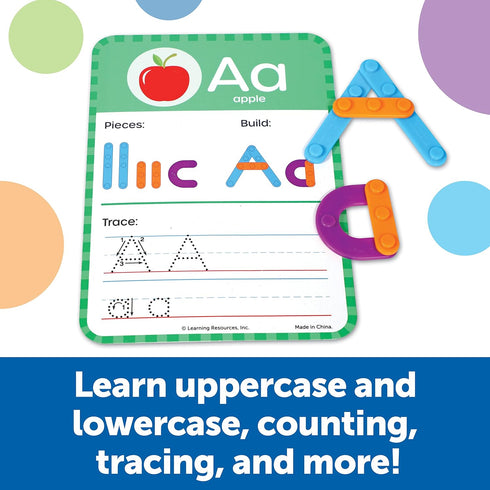 Learning Resources Skill Builders! Kindergarten Letter & Number Maker - Educational Indoor Games for Preschool