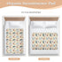 siphylline 52" 34" Retro Easter Bunnies Extra Large Resuable Baby Bed Pad Highly Absorbent Diaper Changing Pad