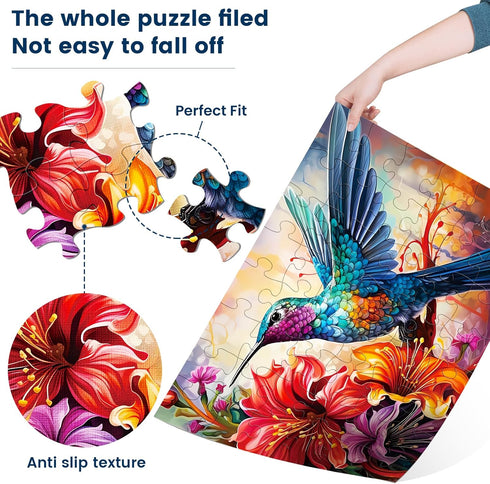 3 Packs 48 Large Piece Puzzles for Seniors - Dementia and Alzheimer’s Memory Cognitive Games with Storage Bags
