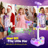 Delighkidz 3 4 5 6 7 8 2 4-6 Stand Karaoke Machine for Kids, Singing Toys Gifts for Year Old Girls Boys, Rechargeable