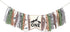 Jungle Safari High Chair Banner for Baby - Wild One for Baby