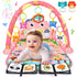UMIKU Baby Play Mat Baby Tummy Time Mat Infant Newborn Musical Activity Center